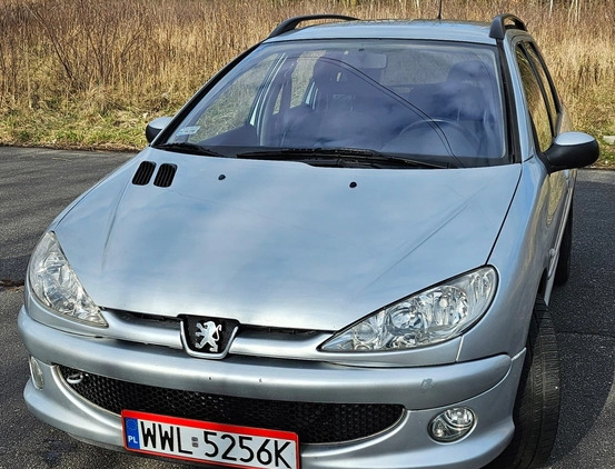 Peugeot 206 cena 6500 przebieg: 186000, rok produkcji 2003 z Łódź małe 667